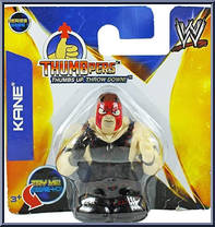 Kane from WWE - Thumbpers - Series 1 Carded manufactured by Wicked Cool Toys [Front]
