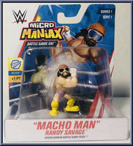 Macho Man Randy Savage from WWE - Micro Maniax manufactured by Wicked Cool Toys [Front]