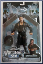 Undertaker from WWE WrestleMania 21 - Basic Series manufactured by Jakks Pacific [Front]