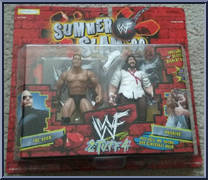 Rock / Mankind from WWF 2 Tuff - Series 4 manufactured by Jakks Pacific [Front]
