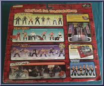 Stone Cold Steve Austin / Rock from WWF 2 Tuff - Series 5 manufactured by Jakks Pacific [Back]