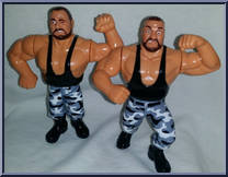 Bushwhackers (Butch / Luke) from WWF - Series  2 - Tag Teams manufactured by Hasbro [Loose]