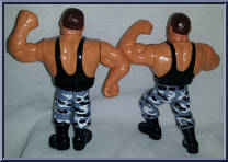 Bushwhackers (Butch / Luke) from WWF - Series  2 - Tag Teams manufactured by Hasbro [Loose]
