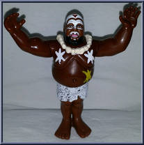 Kamala from WWF - Series  7 manufactured by Hasbro [Loose]