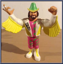 Macho Man from WWF - Series  5 manufactured by Hasbro [Loose]
