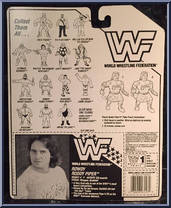 Roddy Piper from WWF - Series  2 manufactured by Hasbro [Back]