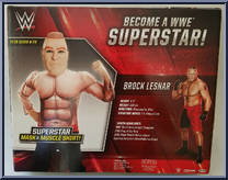 Brock Lesnar from WWF - Mask & Muscle Shirt manufactured by Jakks Pacific [Back]