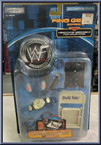 Hardy Boyz Chair / Bell / 2 Soda Cans / Belt Action Figure