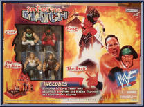 Inferno Match from WWF - Minis manufactured by Jakks Pacific [Front]