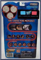 Ropes / Ringskirt / Chair from WWF - Ring Gear - Series 1 - WrestleMania 17 (XVII) manufactured by Jakks Pacific [Back]