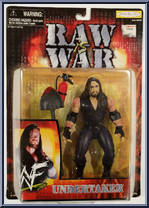 Undertaker from WWF - Raw is War manufactured by Jakks Pacific [Front]