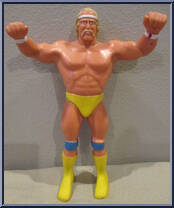 Hulk Hogan from WWF - Bendies manufactured by LJN [Loose]
