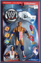 Kurt Angle from WWF R3 - Series 4 manufactured by Jakks Pacific [Front]