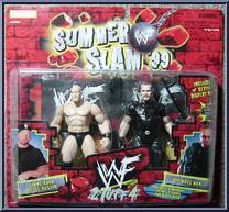 Big Boss Man vs. Stone Cold Steve Austin from WWF Summer Slam 99 - 2 Tuff 4 manufactured by Jakks Pacific [Front]