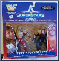 Shawn Michaels / Vader from WWF Superstars - Grudge Match manufactured by Jakks Pacific [Front]