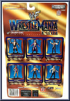 Kane from WWF Titan Tron Live - Wrestlemania X-Seven manufactured by Jakks Pacific [Back]