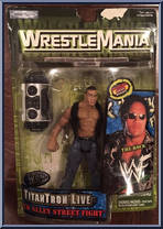 Rock from WWF Titan Tron Live - Back Alley Street Fight manufactured by Jakks Pacific [Front]