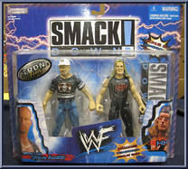 Stone Cold Steve Austin / Triple H from WWF Titan Tron Live - Smack Down! 2-Packs manufactured by Jakks Pacific [Front]