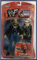 Triple H from WWF Titan Tron Live - Signature Jams - Series 1 manufactured by Jakks Pacific [Front]