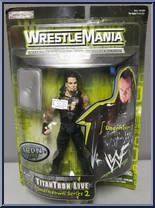 Undertaker from WWF Titan Tron Live - Smackdown - Series 2 manufactured by Jakks Pacific [Front]