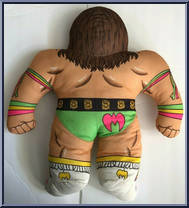 Ultimate Warrior from WWF Wrestling Buddies - Series 1 manufactured by Tonka [Loose]