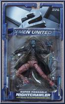 Nightcrawler (Super-Poseable) from X2:  X-Men United - Series 1 manufactured by Toy Biz [Front]