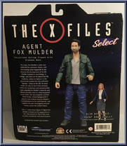 Agent Fox Mulder from X-Files - Basic Series manufactured by Diamond Select [Back]