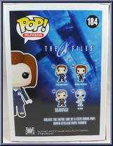 Dana Scully from X-Files - Pop! Vinyl Figures manufactured by Funko [Back]