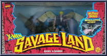 Angel & Sauron from X-Men - Savage Land manufactured by Toy Biz [Front]