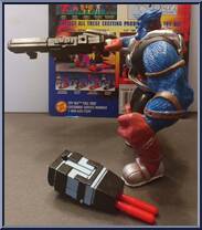 Post Apocalypse Beast (Black & Red Outfit) from X-Men - Battle Brigade manufactured by Toy Biz [Loose]