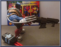 Post Apocalypse Beast (Black & Red Outfit) from X-Men - Battle Brigade manufactured by Toy Biz [Loose]