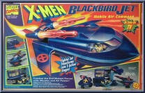 Blackbird Jet from X-Men - Vehicles manufactured by Toy Biz [Front]
