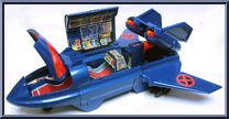 Blackbird Jet (with Wolverine) from X-Men - Vehicles manufactured by Toy Biz [Loose]