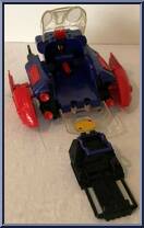 Bomber from X-Men - Battle Blasters manufactured by Toy Biz [Loose]