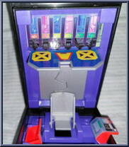 Cerebro Room Playset from X-Men - Pocket Comics - Series 2 manufactured by Toy Biz [Loose]