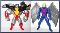 Colossus & Archangel II from X-Men - Canadian 2-Pack - Series 1 manufactured by Toy Biz [Loose]
