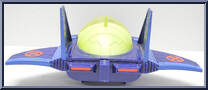 Mini Blackbird Jet from X-Men - Vehicles manufactured by Toy Biz [Loose]