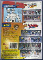 Morph from X-Men - Series 6 manufactured by Toy Biz [Back]