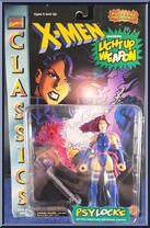 Psylocke from X-Men - Classics - Light Up Weapons manufactured by Toy Biz [Front]