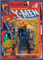 Raza from X-Men - Series 7 manufactured by Toy Biz [Front]