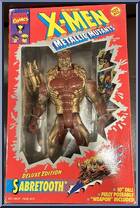 Sabretooth from X-Men - 10" Metallic Mutants manufactured by Toy Biz [Front]