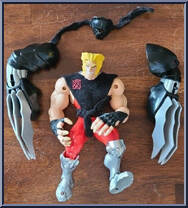 Ninja Sabretooth from X-Men - Ninja Force manufactured by Toy Biz [Loose]