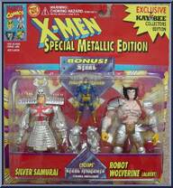 Silver Samurai vs. Robot Wolverine (Albert) Action Figure