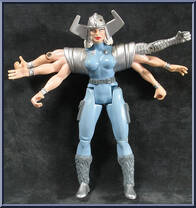 Spiral from X-Men - Invasion Series manufactured by Toy Biz [Loose]