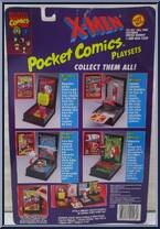 Spy Mission Playset from X-Men - Pocket Comics - Series 1 manufactured by Toy Biz [Back]