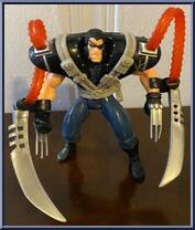 Wolverine Patch (Blue Pants) from X-Men - Battle Brigade manufactured by Toy Biz [Loose]