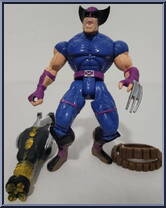 Wolverine from X-Men - Classics - Light Up Weapons manufactured by Toy Biz [Loose]