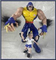 Wolverine Unleashed from X-Men - Onslaught manufactured by Toy Biz [Loose]