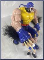 Wolverine Unleashed from X-Men - Onslaught manufactured by Toy Biz [Loose]
