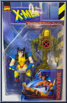 Wolverine from X-Men - Robot Fighters manufactured by Toy Biz [Front]